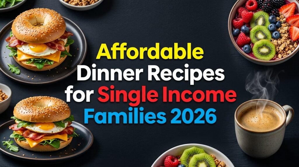 Affordable Dinner Recipes for Single Income Families 2026