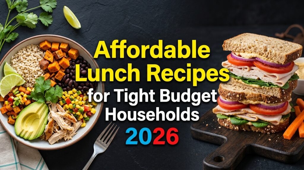 Affordable Lunch Recipes for Tight Budget Households