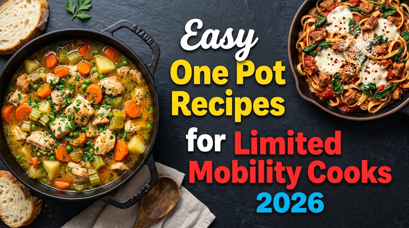 Easy One Pot Recipes for Limited Mobility Cooks 2026