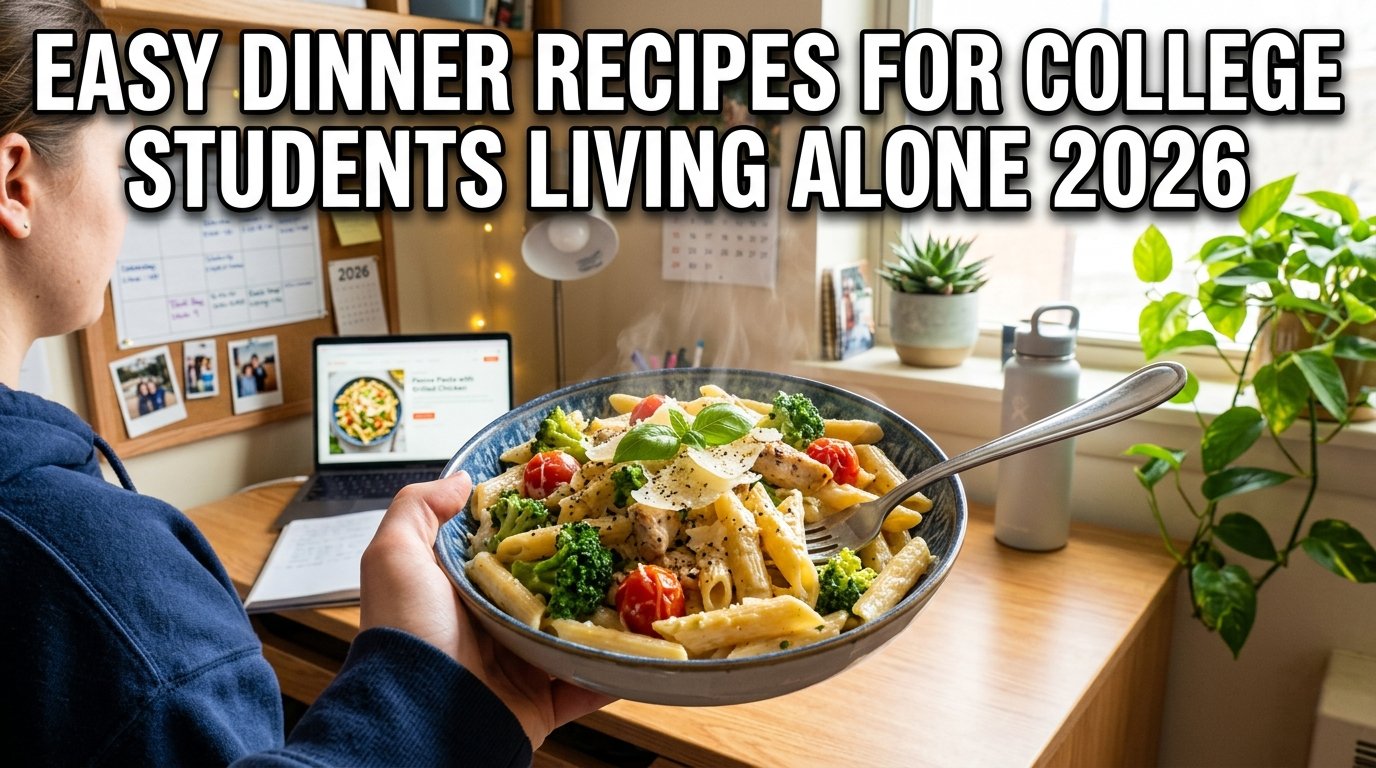 Easy Dinner Recipes for College Students Living Alone 2026