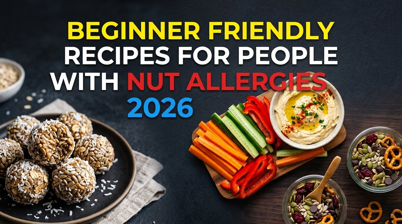 Beginner Friendly Recipes for People with Nut Allergies