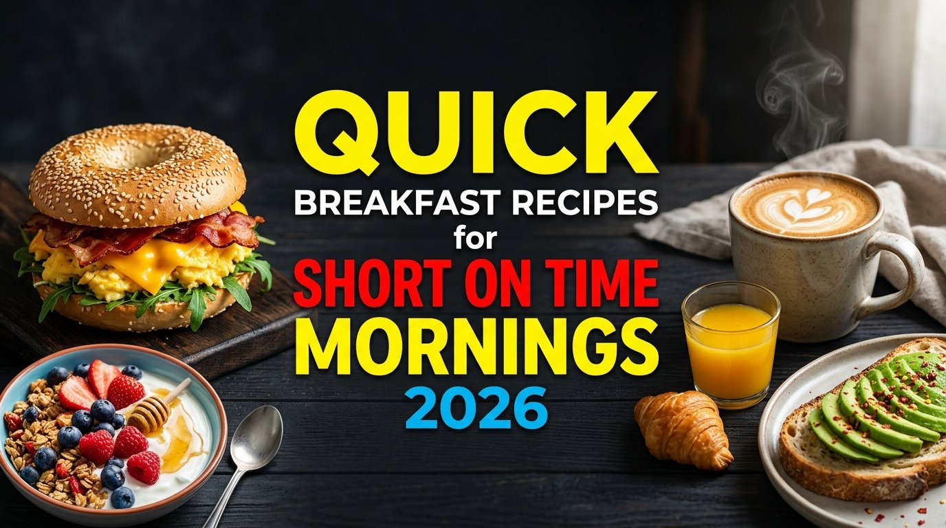 Quick Breakfast Recipes for Short on Time Mornings