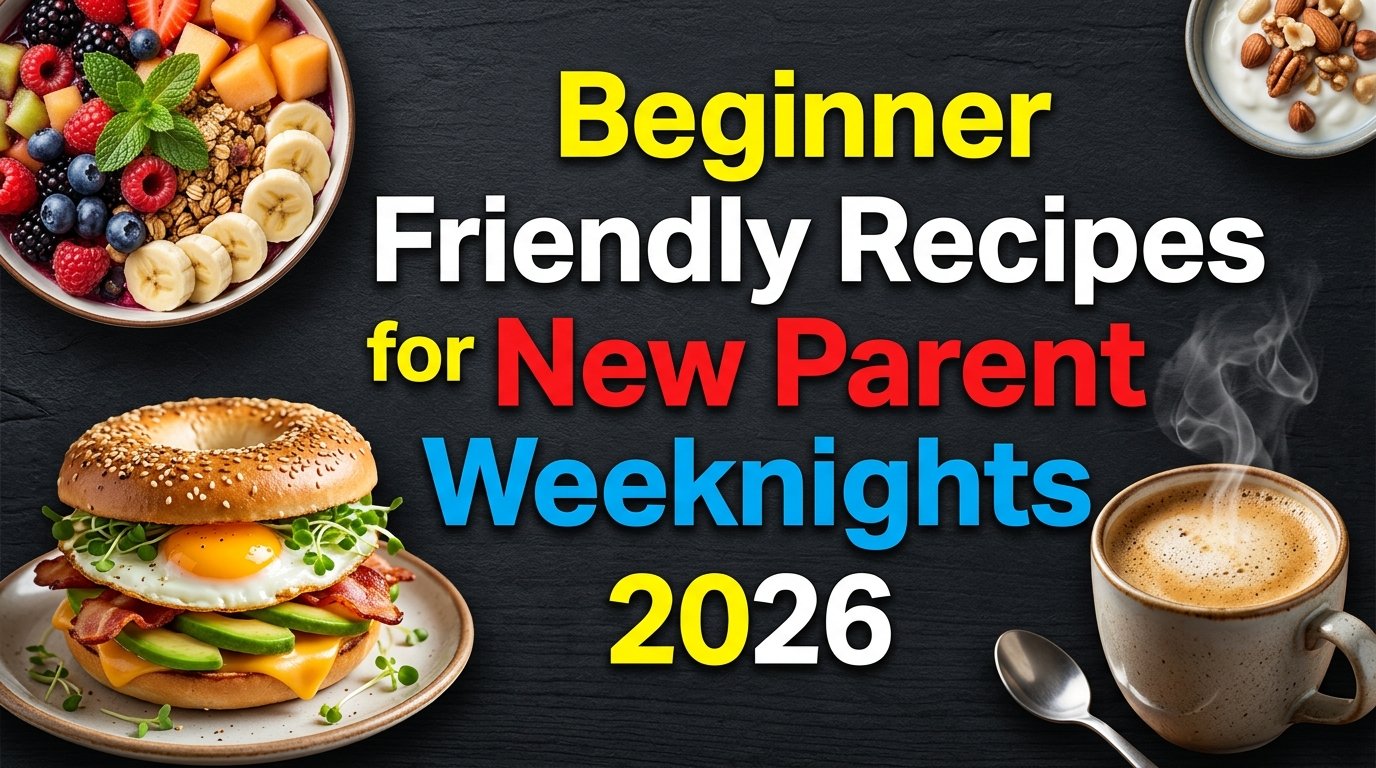 Beginner Friendly Recipes for New Parent Weeknights