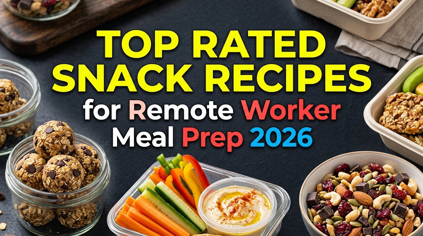 Top Rated Snack Recipes for Remote Worker Meal Prep
